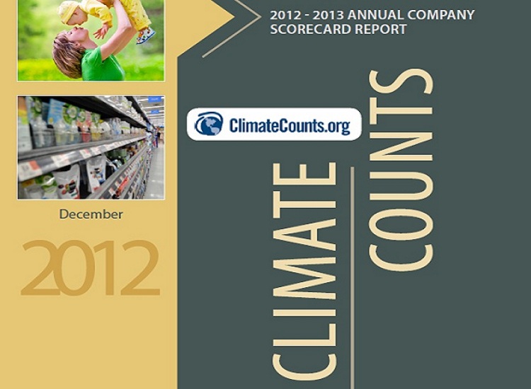 Companies scored on Climate Counts&nbsp;Scorecard
